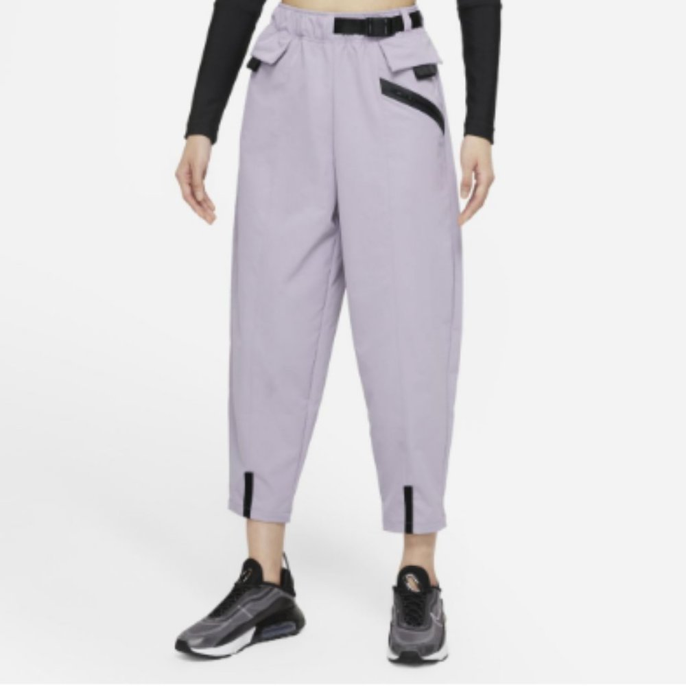 New Nike Tech Pack curve purple pants